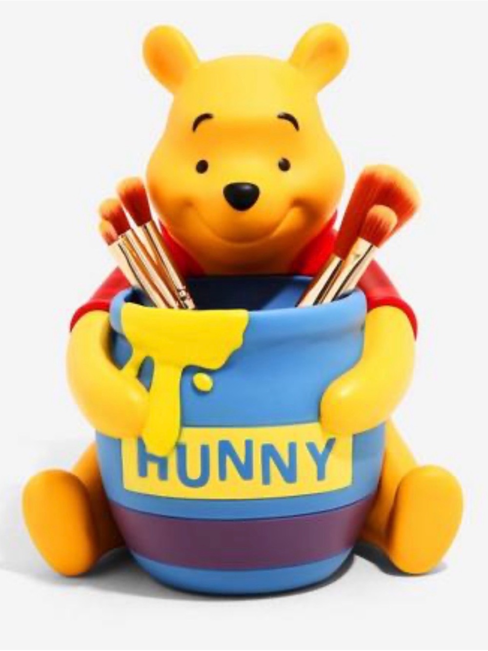 NEW Loungefly Disney Winnie-the-Pooh makeup brush HOLDER & BRUSHES